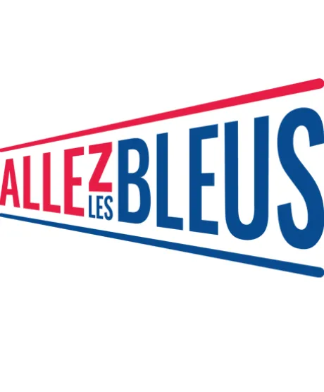 Allez les Bleus - Peluche poussin bleu Cocorico avec cape supporter - 20 cm