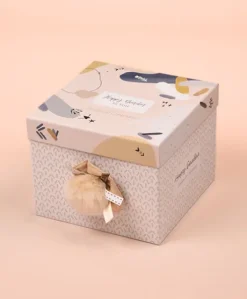 Coffret Pantin Lapin beige - Happy Wild - 25 cm