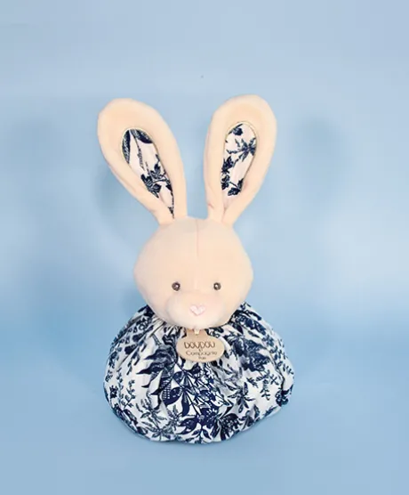 Doudou Lapin beige - Cocon - Balle d'éveil - 3 EN 1