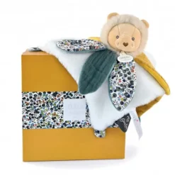 Doudou LION avec pétales - BOH'AIME - 27 cm