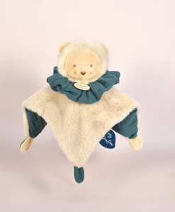 Doudou Lion marron - Cocon - Balle d'éveil - 3 EN 1