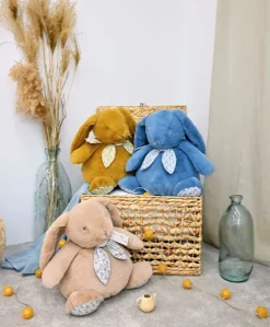 Lapin geant - LAPIN DOUDOU 42 cm - Beige