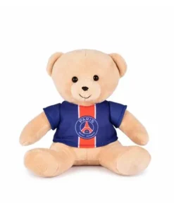 Ours en peluche avec maillot PSG - 15 cm