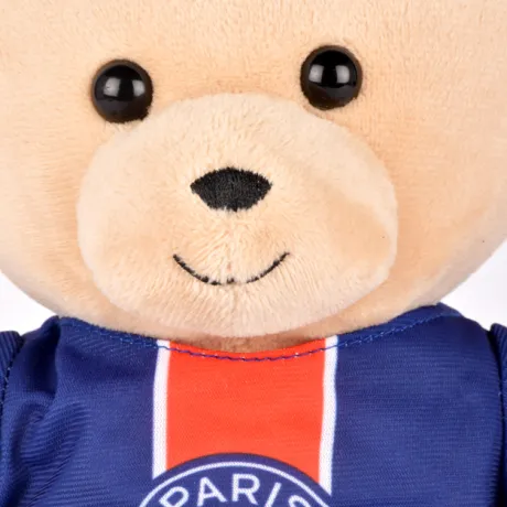 Ours en peluche avec maillot PSG - 15 cm