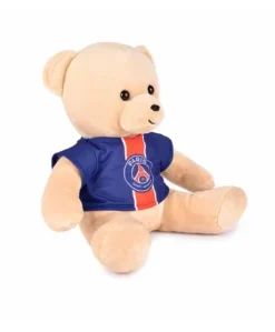 Ours en peluche avec maillot PSG - 25 cm