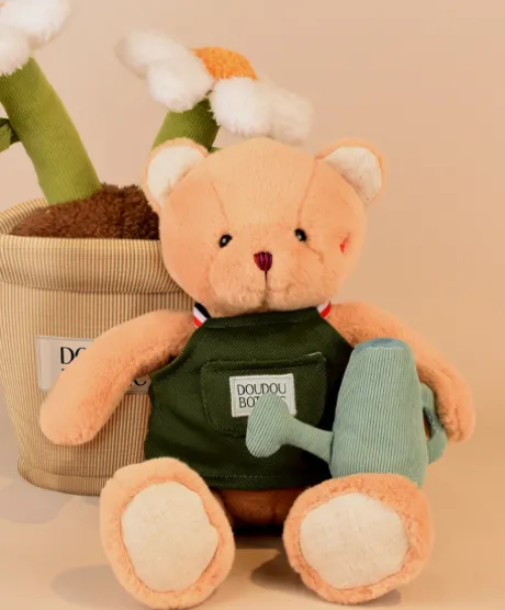 Ours en peluche Jardinier - 26 cm