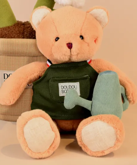 Ours en peluche Jardinier - 26 cm