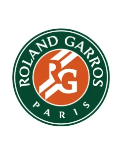 Ours en peluche Orange Terracotta - Roland Garros- 40 cm - Fabriqué en France