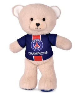 Ours en peluche PSG Champion - Edition limitée - 23 cm