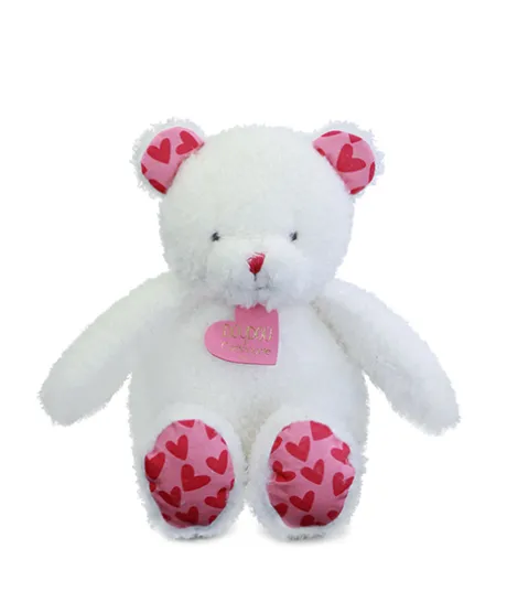 OURS JE T'AIME en sac cadeau - 25 cm