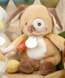 Peluche chien - 17 cm - DOUDOU de la ferme avec boite sonore