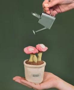 Peluche fleur - 9 cm - Botanique - Rose
