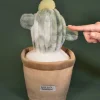 Peluche fleur- Cactus vert 25 cm