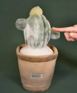 Peluche fleur- Cactus vert 25 cm