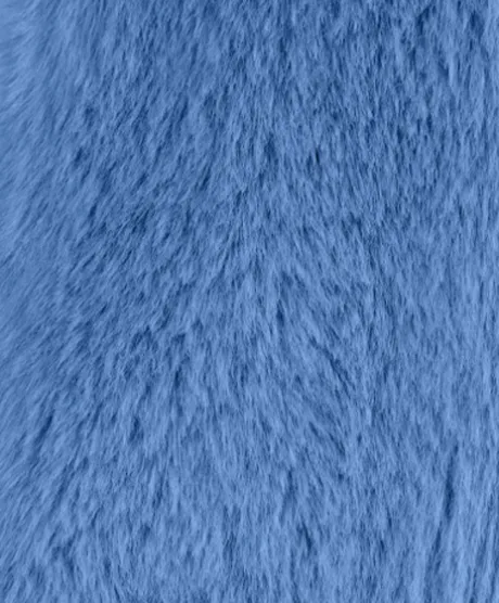 Peluche lapin Bleu 35 cm - Lapin Fleurette
