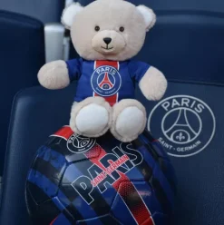 Peluche officielle Ours PSG - Bandes Hechter - 23 cm