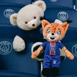 Peluche officielle OURS PSG capuche - 35 cm