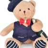 Peluche Ours beige- Célébration - 25 cm
