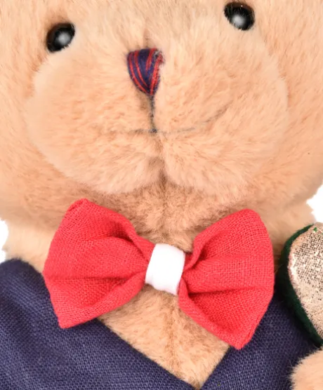 Peluche Ours beige- Célébration - 25 cm