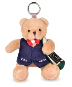 Peluche Ours beige- porte-clé - Célébration - 15 cm