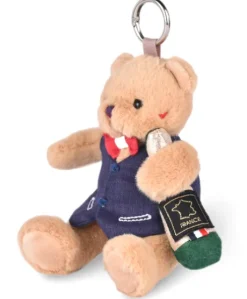 Peluche Ours beige- porte-clé - Célébration - 15 cm