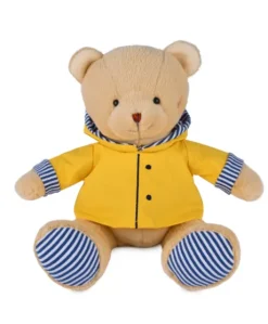 Peluche Ours Marin avec ciret jaune - 28 cm