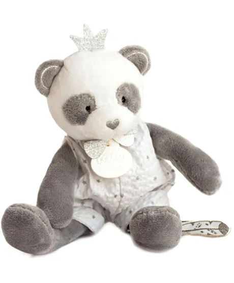 Peluche Panda gris Attrape-rêves - 20 cm