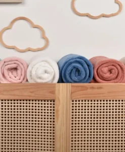 Plaid douceur 70*100cm - Terracotta