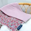 Plaid rose douceur - BOH'AIME 70x100 cm