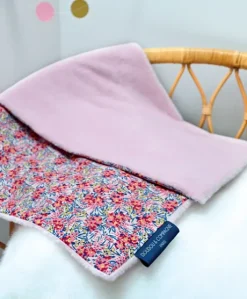 Plaid rose douceur - BOH'AIME 70x100 cm