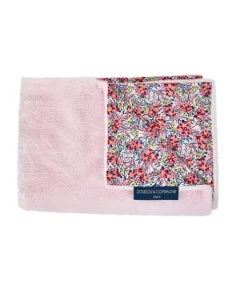Plaid rose douceur - BOH'AIME 70x100 cm