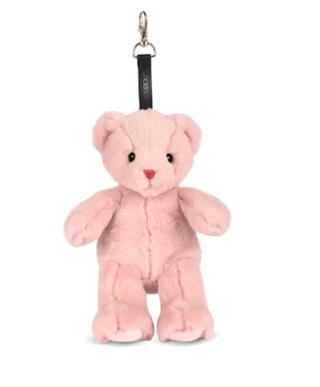porte clé - Bijou de sac Ours peluche - 20 cm - Rose clair