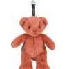 porte clé - Bijou de sac Ours peluche - 20 cm - Terracotta