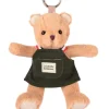 Porte cle - Peluche Ours jardinier - 15 cm