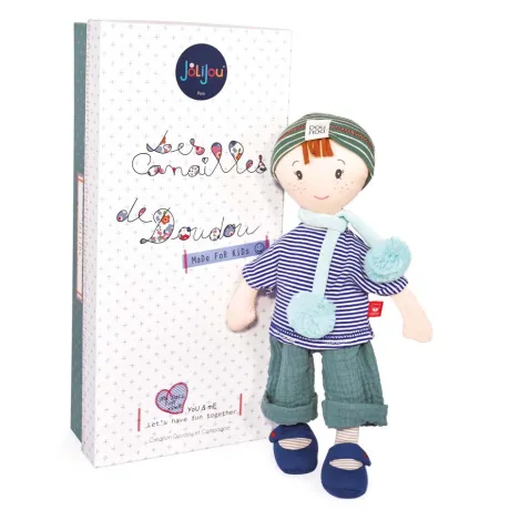 Poupée de chiffon- Les Canailles de Doudou - Tim - 36 cm