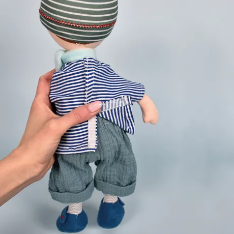 Poupée de chiffon- Les Canailles de Doudou - Tim - 36 cm