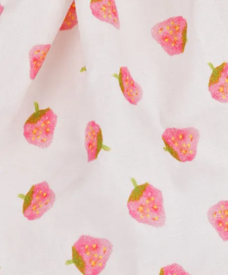 Poupee tissu PRETTY - Fraise - 28 cm