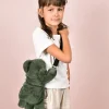 Sac bandouliere - Ours en peluche Vert Kaki - 30 cm